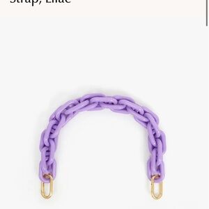 Clare V Dark Lilac Shortie Strap